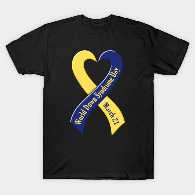 World Down Syndrome Day T-Shirt by A Down Syndrome Life